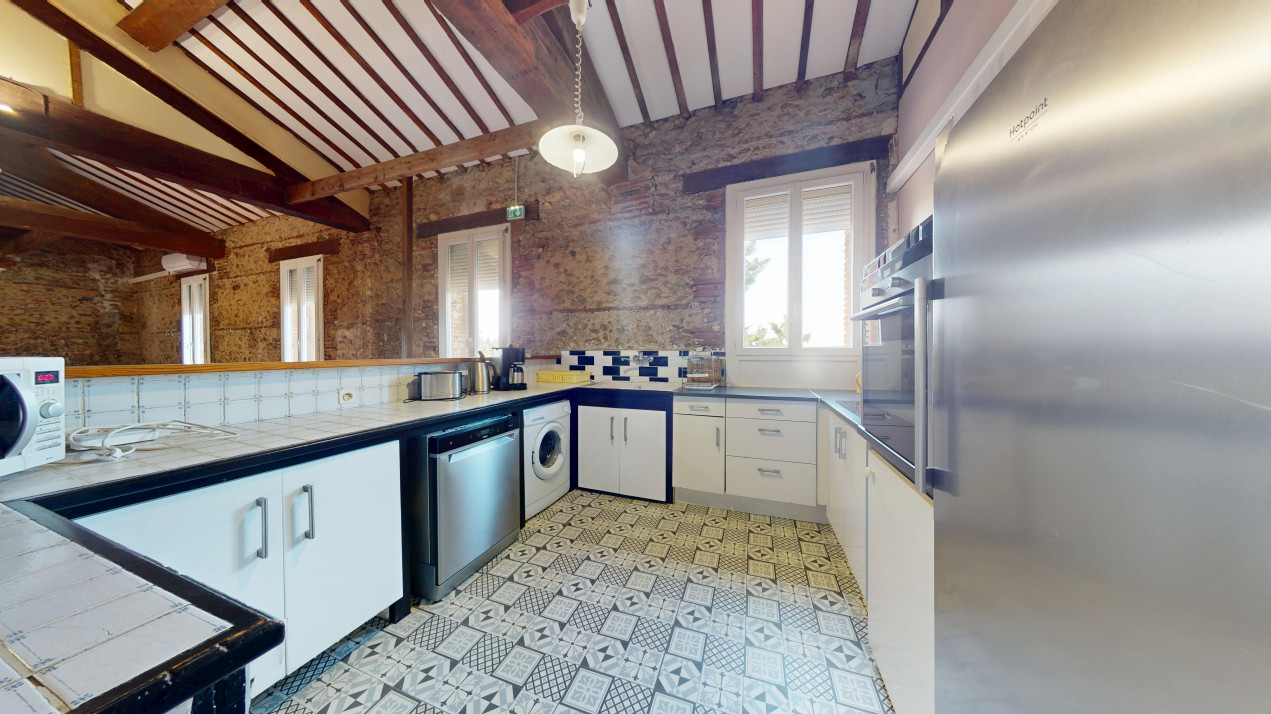 Gîte pigeonnier cuisine