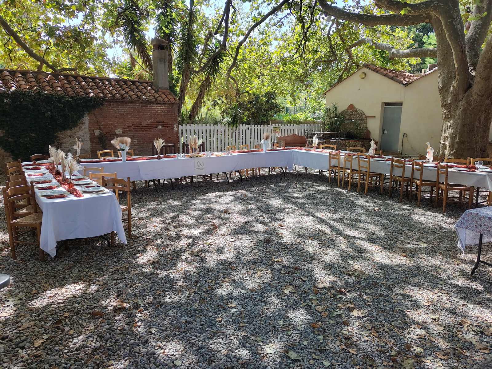 Réception de mariage au domaine du Mas Bazan
